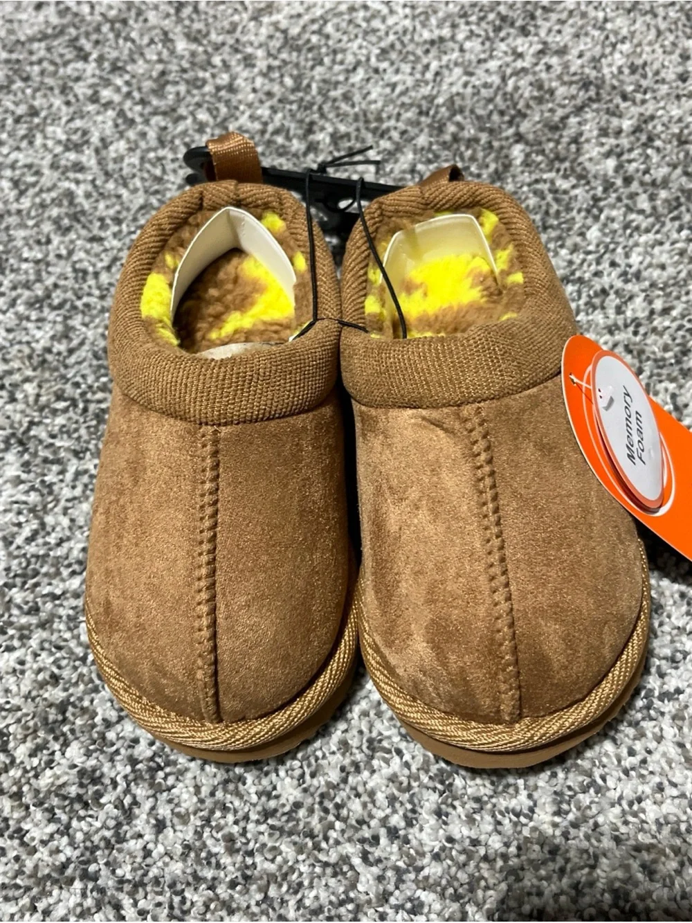 NWT Wonder Nation Toddler Girls Slippers Clog Cozy Sz 7/8